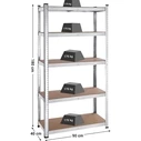 Songmics Ραφιέρα Dexion 180x90x40 cm (GLR040E02) – 5 ράφια, συνολική αντοχή 875 kg
