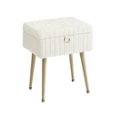 SONGMICS σκαμπό τουαλέτας Cream White LOM505WZ02