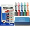 Pilot Whiteboard Starter Kit 5080KIT Basic (WMBA-VBM-M-KIT) (PILWMBA-VBM-M-KIT)