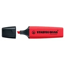 Stabilo Boss Μαρκαδόρος Υπογράμμισης Red 5mm (70/48)