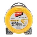 Νήμα χορτοκοπτικού Makita στρογγυλό 3,0 mm x 15 m (E-02836)
