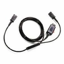Plantronics Καλώδιο Quick Disconnect (QD) Y Adapter Trainer - 27019-01