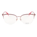 Police Γυναικείος Μεταλλικός Σκελετός Γυαλιών Cat Eye Ροζ VPLC32 0K96