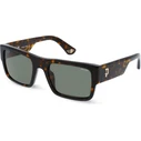 Police Ανδρικά Γυαλιά Ηλίου με Καφέ Ταρταρούγα Κοκκάλινο Σκελετό και Πράσινο Φακό SPLL12 0722