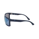 Police Ανδρικά Γυαλιά Ηλίου με Μπλε Κοκκάλινο Σκελετό και Μπλε Καθρέφτη Φακό SPLF63 06QS