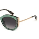 Furla Γυναικεία Γυαλιά Ηλίου με Πράσινο Κοκκάλινο Σκελετό και Μαύρο Φακό SFU820 03GE