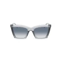 Police Γυναικεία Γυαλιά Ηλίου με Γκρι Κοκκάλινο Σκελετό και Μπλε Φακό SPLP44 098Z