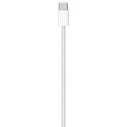 Apple πλεκτό καλώδιο USB-C σε USB-C 60W 1μ Λευκό (MQKJ3ZM/A)