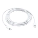 Apple πλεκτό καλώδιο USB-C σε USB-C 60W 1μ Λευκό (MQKJ3ZM/A)