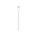 Apple πλεκτό καλώδιο USB-C σε USB-C 60W 1μ Λευκό (MQKJ3ZM/A)