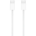 Apple πλεκτό καλώδιο USB-C σε USB-C 60W 1μ Λευκό (MQKJ3ZM/A)