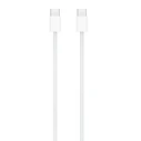 Apple πλεκτό καλώδιο USB-C σε USB-C 60W 1μ Λευκό (MQKJ3ZM/A)