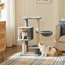 Feandrea Cat Tower, Height 84 cm, up to 2 cats (PCT142W01) (FEAPCT142W01)