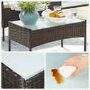 Songmics Έπιπλα Μπαλκονιού Lounge Set (GGF004K05) (SNGGGF004K05)