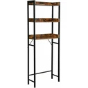 Vasagle Μεταλλική Εταζέρα Μπάνιου με 3 Ράφια 63 x 25 x 165 cm (BTS002B01) (VASBTS002B01)