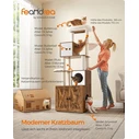 Feandrea Cat Tower With Litter box Height 185 cm, up to 2 cats (PCT15GYZ) (FEAPCT15GYZ)