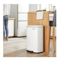 Kitchen Trash Bin SONGMICS 50L White