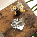 VASAGLE Auxiliary Metal Living Room Table 45 x 45 x 55 cm