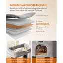 Feandrea Cat Tower, Height 160 cm, for large Cats, Gray-Black (PCT003W01) (FEAPCT003W01)