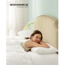 Songmics μαξιλαρι ύπνου 40 x 80 cm, βάρους 800 γραμμαρίων, λευκό (TBP001W01) (SNGTBP001W01)