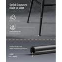 VASAGLE Bar Stools with Back Set of 2