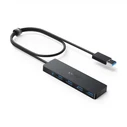 Anker Ultra Slim - Hub - 4 x SuperSpeed USB 3.0 - Desktop