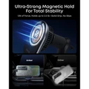 Anker Prime MagGo AirCool Βάση Κινητού Αυτοκινήτου με Ρυθμιζόμενα Άγκιστρα και Ασύρματη Φόρτιση Μαύρη B2933H11