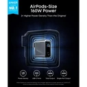 Anker Τοίχου Φορτιστής Prime 160W 3 Θύρες με Οθόνη A2687341