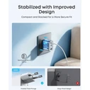 Anker Φορτιστής τοίχου Nano 70W, 2x USB-C + 1x USB-A, Αναδιπλούμενη πρίζα, Λευκό (A121AL21)