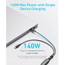 Anker USB σε Type-C Καλώδιο Μαύρο 1.2m A8895H11