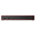 USB Hub Lenovo 40BF0100EU Black 100 W 65 W