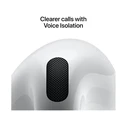 Apple AirPods 4 με Active Noise Cancellation (ANC) - Ακουστικά Bluetooth Handsfree, Λευκά