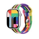 Apple Pride Edition Λουράκι Σιλικόνης με Pin Πολύχρωμο (Apple Watch 44/45/46mm/Ultra 49mm) MDWF4ZM/A