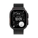 Apple Watch Ultra 3 GPS + Cellular 49mm Black Titanium Case with Black Titanium Milanese Loop - Medium