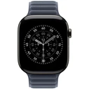 Apple Magnetic Link Λουράκι Δερμάτινο Navy Μπλε (Apple Watch 44/45/46mm, Ultra 49mm) M/L - MGDH4ZM/A