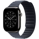Apple Magnetic Link Λουράκι Δερμάτινο Navy Μπλε (Apple Watch 44/45/46mm, Ultra 49mm) M/L - MGDH4ZM/A