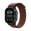 Apple Watch Ultra 4 Titanium 49mm Cellular (Black Titanium, Burgundy Alpine Loop - Medium)