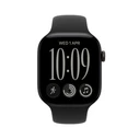 Apple Watch Series 12 Cellular Αλουμίνιο 46mm Μαύρο με Black Sport Band (M/L)