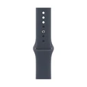 Apple Λουράκι Sport Band 46mm Navy Μπλε (M/L) - MJVU4ZM/A