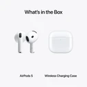 Apple AirPods 5 with Wireless Charging Case - Bluetooth Earbuds White