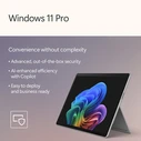 Microsoft Surface Pro 13" for Business Copilot+ (Intel Core Ultra 7 366H, 16GB RAM, 1TB SSD) Platinum