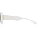 Polaroid Unisex Γυαλιά Ηλίου με Λευκό Κοκκάλινο Σκελετό και Γκρι Polarized Φακό PLD6223/S/X VK6/M9