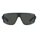 Polaroid Ανδρικά Γυαλιά Ηλίου με Πράσινο Κοκκάλινο Σκελετό και Μαύρο Polarized Φακό PLD7054/S DLD/M9