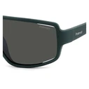 Polaroid Ανδρικά Γυαλιά Ηλίου με Πράσινο Κοκκάλινο Σκελετό και Μαύρο Polarized Φακό PLD7054/S DLD/M9