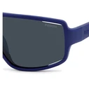 Polaroid Unisex Γυαλιά Ηλίου με Μπλε Κοκκάλινο Σκελετό και Γκρι Polarized Φακό PLD7054/S FLL/C3