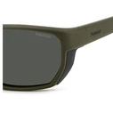 Polaroid Ανδρικά Γυαλιά Ηλίου με Πράσινο Κοκκάλινο Σκελετό pld7057/s DLD/M9