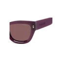 Polaroid Γυναικεία Γυαλιά Ηλίου με Μωβ Κοκκάλινο Σκελετό και Μωβ Φακό PLD6237/S/X 8CQ/KL