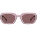 Polaroid Γυναικεία Γυαλιά Ηλίου με Ροζ Κοκκάλινο Σκελετό και Ροζ Φακό PLD6239/S/X 35J/KL