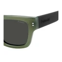 Polaroid Unisex Γυαλιά Ηλίου με Πράσινο Κοκκάλινο Σκελετό και Πράσινο Polarized Φακό PLD6238/S/X 1ED/M9