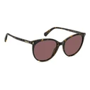 Polaroid Γυναικεία Γυαλιά Ηλίου με Καφέ Ταρταρούγα Κοκκάλινο Σκελετό και Καφέ Φακό PLD6231/S 086/KL